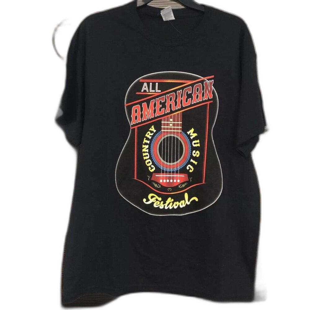 2018 All American Country Music Festival Shirt Mens L Josh Abbott Band LANCO